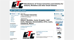 Desktop Screenshot of gtcmanufacturing.com