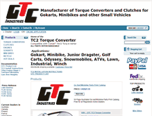 Tablet Screenshot of gtcmanufacturing.com